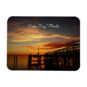 Cedar Key Sunset Magnet (Horizontal)