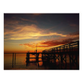 Cedar Key Sunset Print Fotodruck (Vorne)