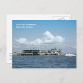 Cedar Key Waterfront Postkarte (Vorne/Hinten)