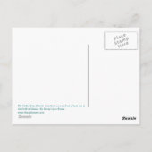 Cedar Key Waterfront Postkarte (Rückseite)