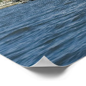 Cedar Key Waterfront Print Poster (Ecke)