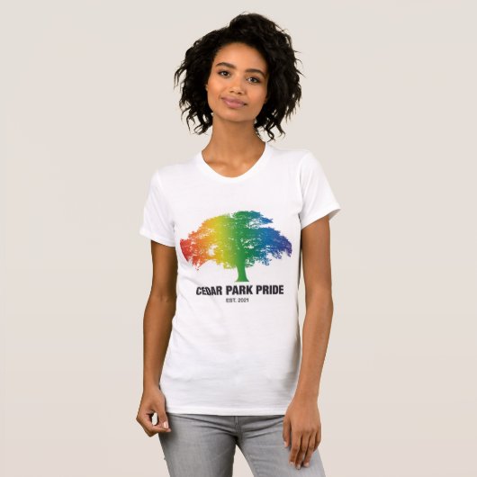 Cedar Park Pride Slim Fit T - Shirt (Vorne ganz)