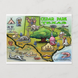 Cedar Park TEXAS Karte