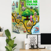 Cedar Park Texas Poster (Heimbüro)