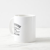Cedar Park Timberwolves Fußball Ll 2025 Kaffeetasse (Vorderseite Links)