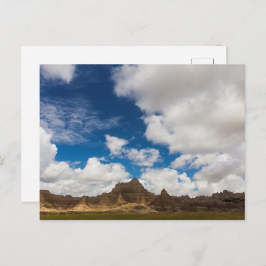 Cedar Pass Area, Badlands National Park, SD Postkarte (Vorne/Hinten)