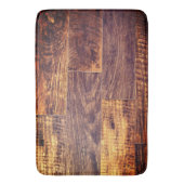 Cedar Planks | rustikales Holzkornmuster Badematte (Vorderseite Vertikal)