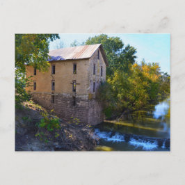 Cedar Point Mill, Kansas Postkarte
