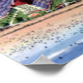 Cedar Point Ohio Hotel Breakers 1920 Poster (Ecke)