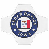 Cedar Rapids Iowa Fußball (Flach)