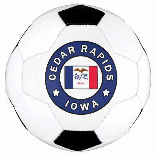 Cedar Rapids Iowa Fußball (Vorderseite)