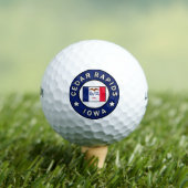 Cedar Rapids Iowa Golfball (Insitu T-Shirt)
