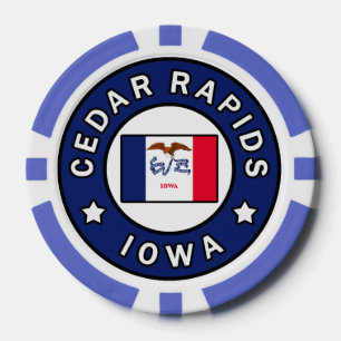 Cedar Rapids Iowa Pokerchips