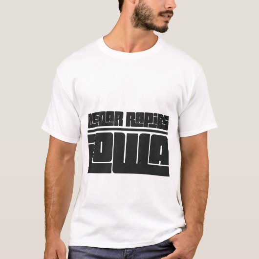 Cedar Rapids - Iowa T-Shirt (Vorderseite)