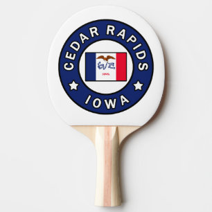 Cedar Rapids Iowa Tischtennis Schläger