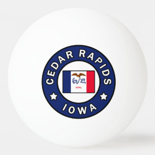 Cedar Rapids Iowa Tischtennisball
