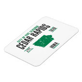 Cedar Rapids Magnet (Linke Seite)