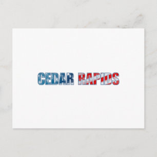 Cedar Rapids Postkarte
