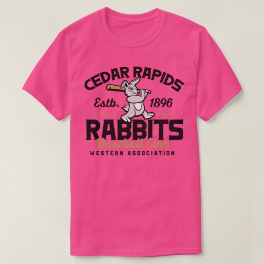 Cedar Rapids Rabbits T-Shirt (Design vorne)