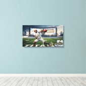 Cedar Rapids Titans #4 Davien Atkinson Poster Leinwanddruck (Insitu (Holzboden))