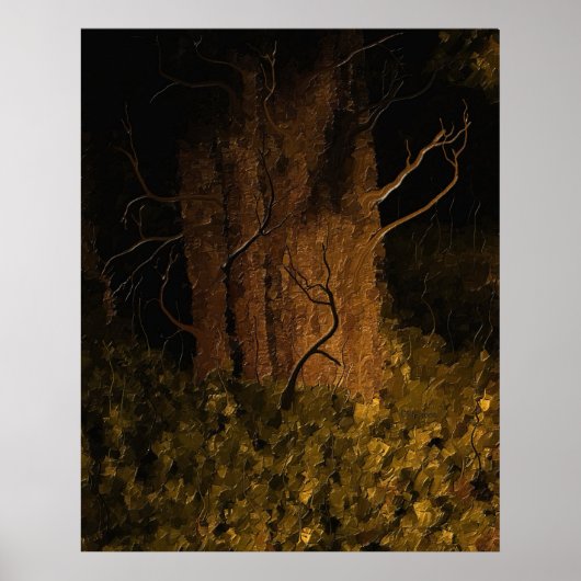 Cedar Reach in Bronze Poster (Vorne)