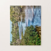 Cedar River Nebraska. Puzzle (Vertikal)