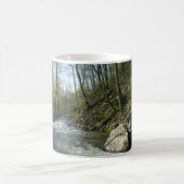 Cedar Run auf dem White Oak Canyon Kaffeetasse (Mittel)