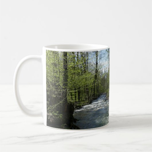 Cedar Run auf dem White Oak Canyon Kaffeetasse (Links)