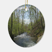 Cedar Run auf dem White Oak Canyon Keramik Ornament (Links)