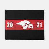 Cedar Springs Red Hawks #2 Fußmatte (Vorderseite)
