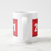 Cedar Springs Red Hawks #2 Jumbo-Tasse (Rückseite)