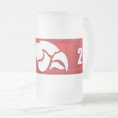 Cedar Springs Red Hawks #2 Mattglas Bierglas (VorderseiteRechts)