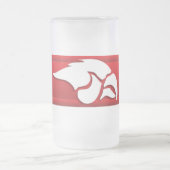 Cedar Springs Red Hawks #2 Mattglas Bierglas (Mittel)