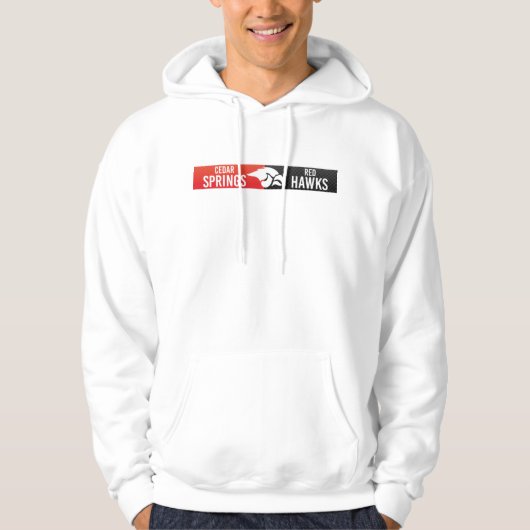 Cedar Springs Red Hawks #3 Hoodie (Vorderseite)