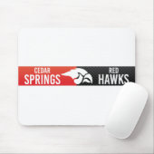 Cedar Springs Red Hawks #3 Mousepad (Mit Mouse)