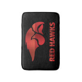 Cedar Springs Red Hawks #5 Badematte (Vorderseite Vertikal)