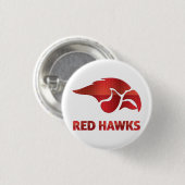 Cedar Springs Red Hawks #5 Button (Vorne & Hinten)