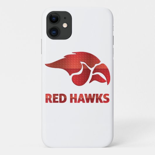 Cedar Springs Red Hawks #5 Case-Mate iPhone Hülle (Rückseite)