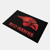 Cedar Springs Red Hawks #5 Fußmatte (Schrägansicht)