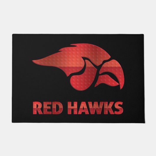 Cedar Springs Red Hawks #5 Fußmatte (Vorderseite)