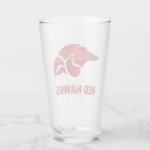 Cedar Springs Red Hawks #5 Glas (Rückseite)