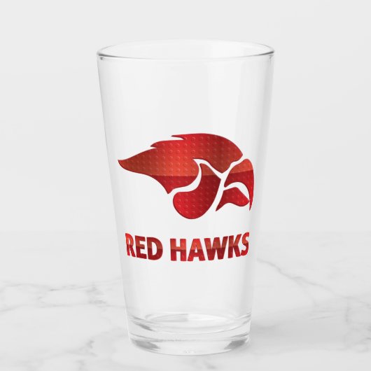 Cedar Springs Red Hawks #5 Glas (Vorderseite)