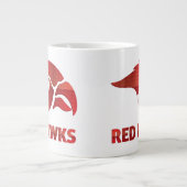 Cedar Springs Red Hawks #5 Jumbo-Tasse (Vorderseite)