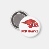 Cedar Springs Red Hawks #5 Magnet (Vorderseite/Rückseite)