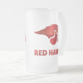 Cedar Springs Red Hawks #5 Mattglas Bierglas (VorderseiteRechts)