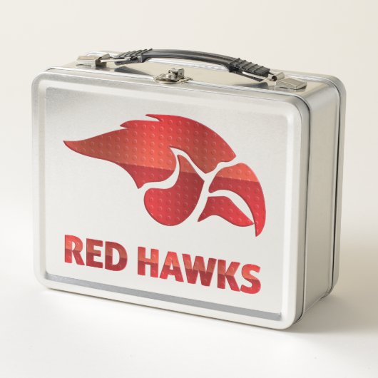 Cedar Springs Red Hawks #5 Metall Brotdose (Vorderseite)