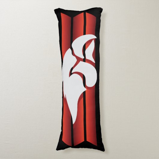 Cedar Springs Red Hawks #6 Seitenschläferkissen (Vorderseite Vertikal)