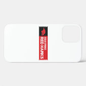 Cedar Springs Red Hawks Case-Mate iPhone Hülle (Rückseite (Horizontal))