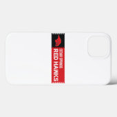 Cedar Springs Red Hawks Case-Mate iPhone Hülle (Rückseite (Horizontal))
