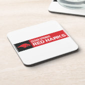 Cedar Springs Red Hawks Getränkeuntersetzer (Linke Seite)
